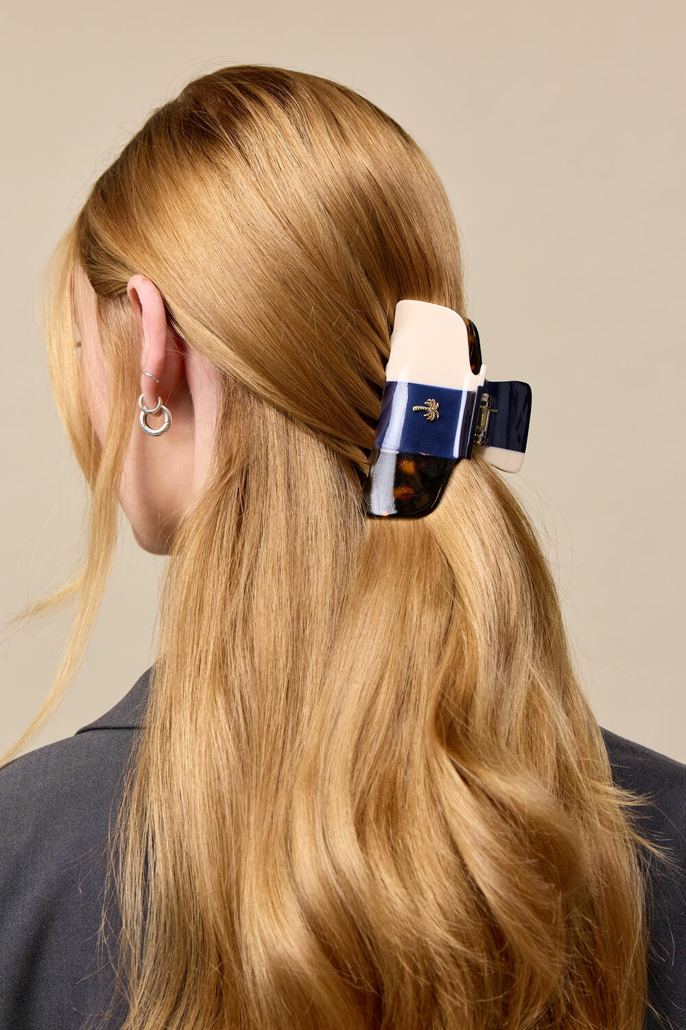 Hårklemme - Indigo Blaze